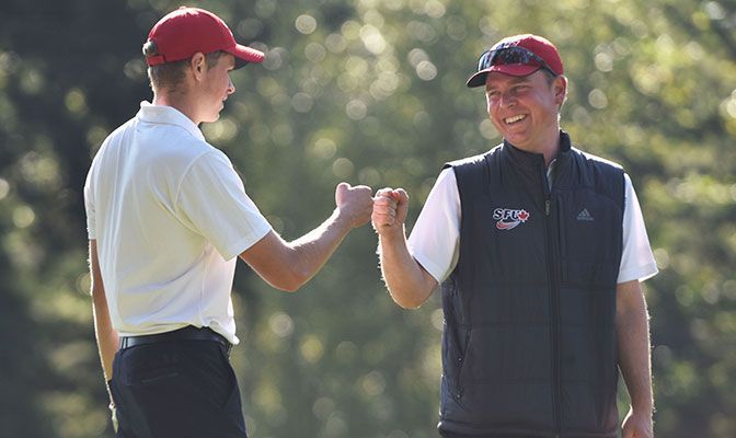 Matthew Steinbach recently finished his fourth year as Simon Fraser's head golf coach.