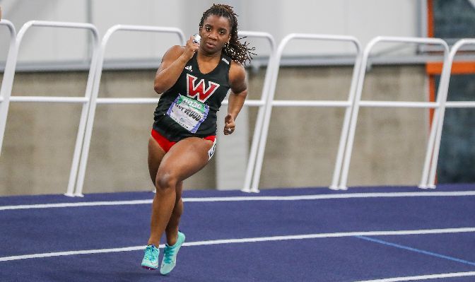 WOU's Maya Hopwood was among the 10 student-athletes that GNAC schools put forward for the 2023 NCAA Woman of the Year award.