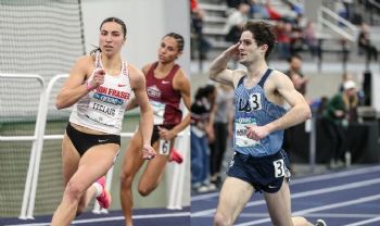 Leclair, McDermott Named Indoor Athletes Of The Year