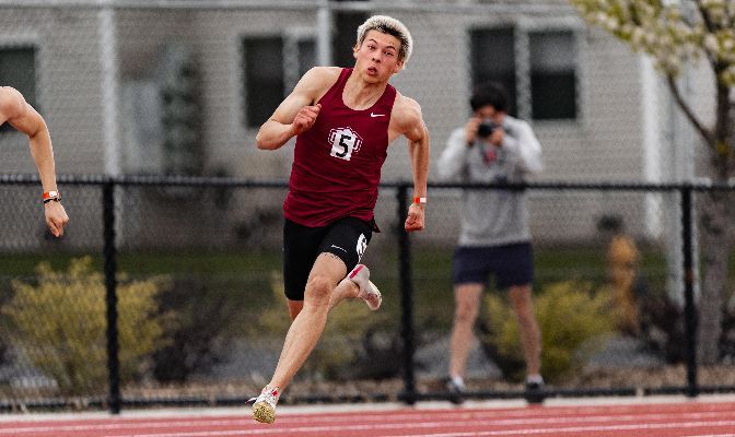 Josh Green helped the CWU men's 4x100 meter relay team run a GNAC-record time of 41.01 seconds at Saturday's meet in Ellensburg.