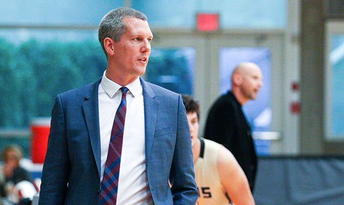 Steve Hanson was promoted to Simon Fraser head men's basketball coach after spending one season as the program's top assistant coach.