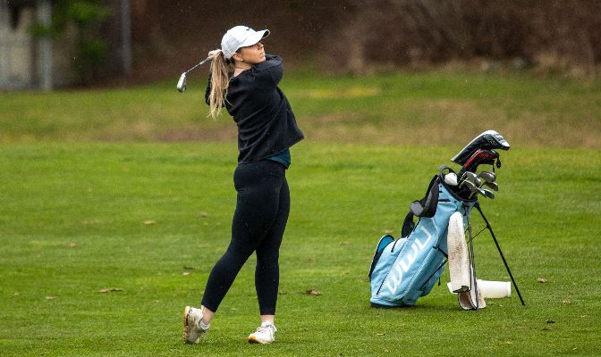 Western Washington sophomore Sarah Shea is sixth in the GNAC with an 82.2 stroke average over six rounds with a low round of even-par 72.