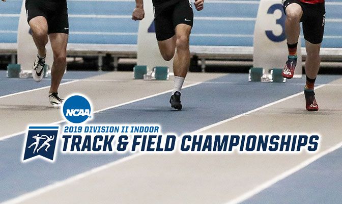 The NCAA Division II Indoor Track and Field Championship run March 8 and 9 in Pittsburg, Kansas.