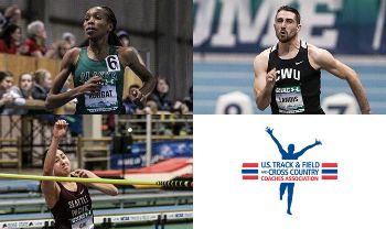 Three Athletes, Two Coaches Earn USTFCCCA Region Honors