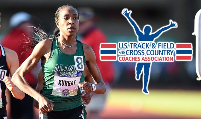The weekly award is the third for Kurgat this season. She won two Indoor National Athlete of the Week awards after running Division II indoor all-time bests in the 3,000 and 5,000 meters.