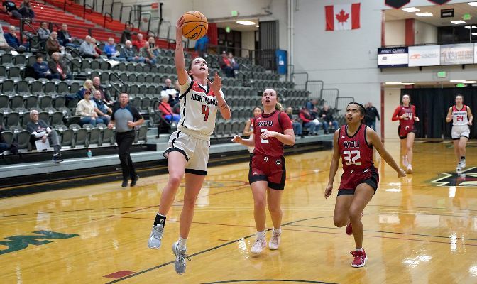 Northwest Nazarene is one of four teams that won all of its games in the first week of conference action. The Nighthawks took a 77-64 victory over SMU on Thursday and a 67-58 win over WOU on Saturday.