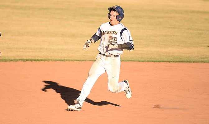 Robinson went 9 for 16 at the plate last week for the Yellowjackets.