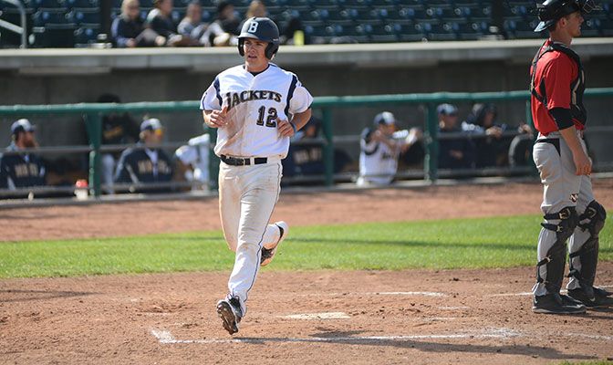Casey Merritt leads Montana State Billings in batting average and has had four multi-hit games in the Yellowjackets' last five games.