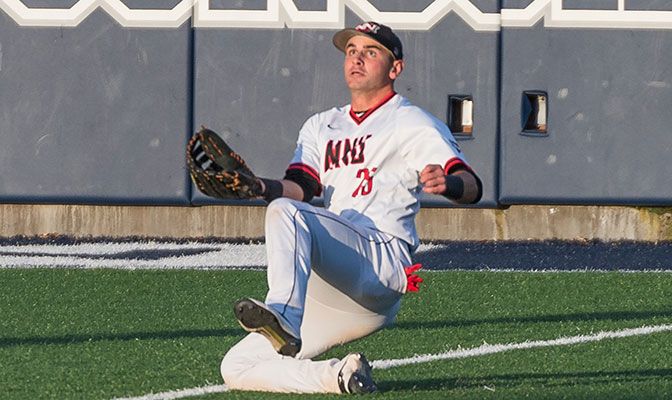 Billy King has been the Crusaders' primary source of power in the tournament with eight RBIs in three games.