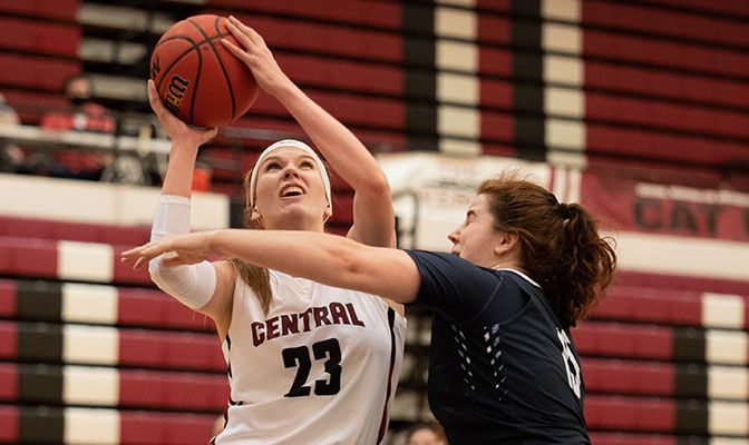 Samantha Bowman's 29 rebounds at Concordia Irvine tied the GNAC single-game record and is the best performance this season across all NCAA divisions.