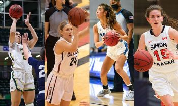 Quartet Of Four-Timers Lead Women's Hoop All-Academic