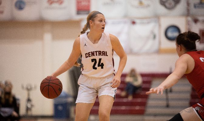 GNAC Player of the Year Kassidy Malcolm averaged 18.1 points per game and was among the conference's leaders in free-throw and three-point percentage.