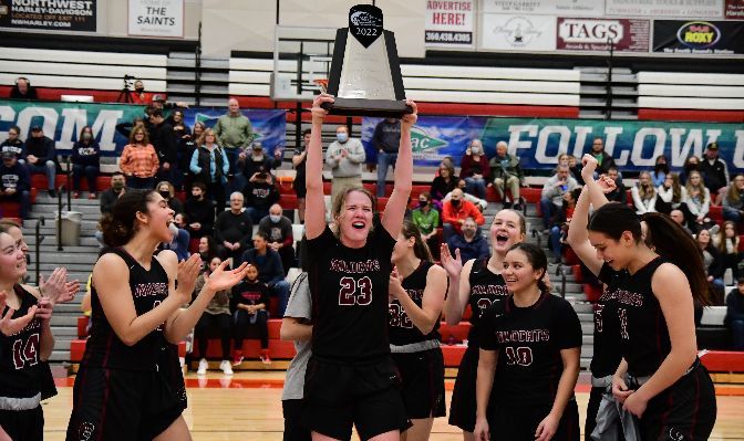 Central Washington, led by Samantha Bowman (No. 23) won the GNAC Championships and claimed the No. 2 seed in the NCAA West Regional. Photo by Ron Smith.