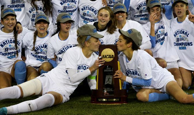 Western Washington secured the second NCAA title in program history on Saturday with a 2-1 win over West Chester with goals from Tera Ziemer and Claire Potter.