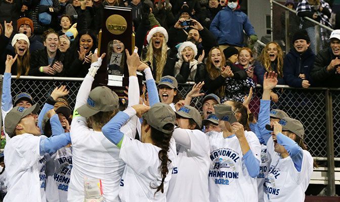 The Western Washington women's soccer team is among five nominees for the Seattle Sports Star of the Year award after winning the NCAA Division II championship.