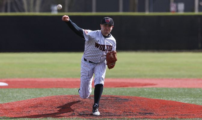 Western Oregon senior pitcher Mike Peterson has a 1.57 earned run average and 18 strikeouts in 23 innings pitched. He has allowed 14 hits in 2021, all singles.