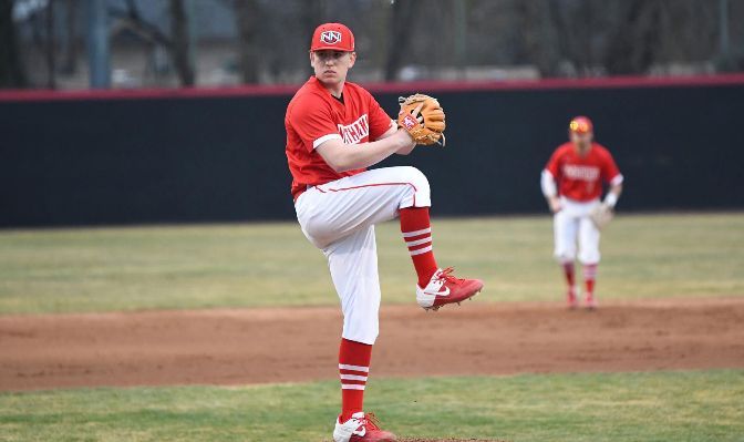 Kyle Ethridge owns a 3.13 earned run average and leads the conference with 53 strikeouts in 37.1 innings pitched.
