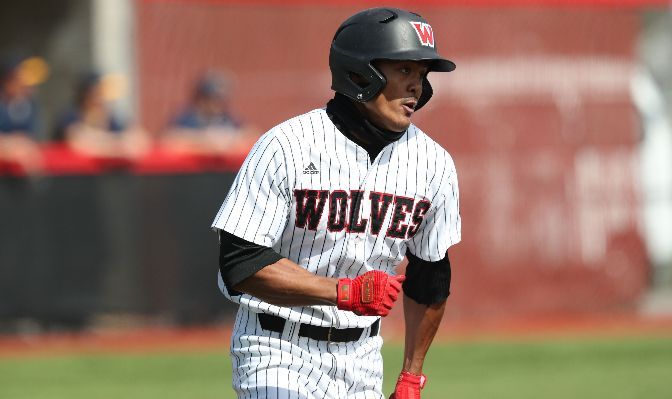 Western Oregon's Blayze Arcano earned GNAC Player of the Week and NCBWA Division II West Region Player of the Week honors for his big week at the plate, which included five home runs and 21 RBI.