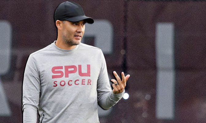 After taking over in August, Kevin Sakuda led SPU to its first conference title since 2015.