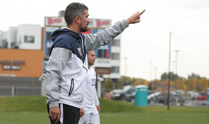 Thomas Chameraud finished with a 13-8-6 record in his three seasons as head coach.