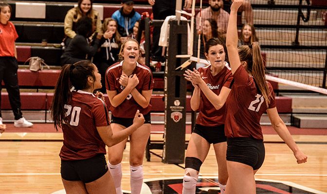 Central Washington has won eight of its last nine games and currently owns a three-game win streak. Senior middle blocker Sabrina Wheelhouse leads Division II with 1.73 blocks per set.
