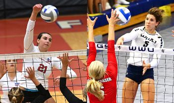 May, Phelps Split Final Volleyball Offensive Weekly Honors