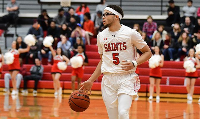 Chandler Redix led Saint Martin's to a pair of wins with 40 points, shooting 61.1 percent from the field and 50 percent from three-point range.