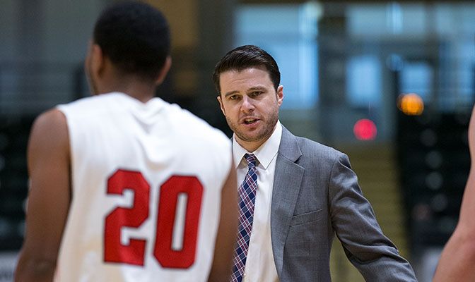 In four seasons, GNAC Coach of the Year Alex Pribble has turned Saint Martin's into a regular participant of the GNAC Championships.