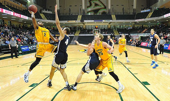 The Seawolves finished tied for third in GNAC last year and finished 21-11 overall. Alaska Anchorage returns eight letterwinners and five starters.