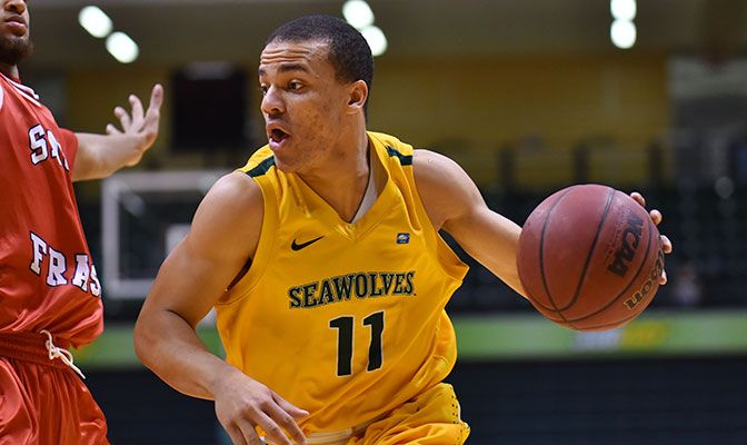 Alaska Anchorage's Diante Mitchell was named to the GCI Great Alaska Shootout All-Tournament Team after he helped lead the Seawolves to a win over Division I Drake.