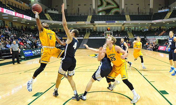 Alaska Anchorage is the only GNAC team that is undefeated at home this year, standing at 8-0 at the Alaska Airlines Center.