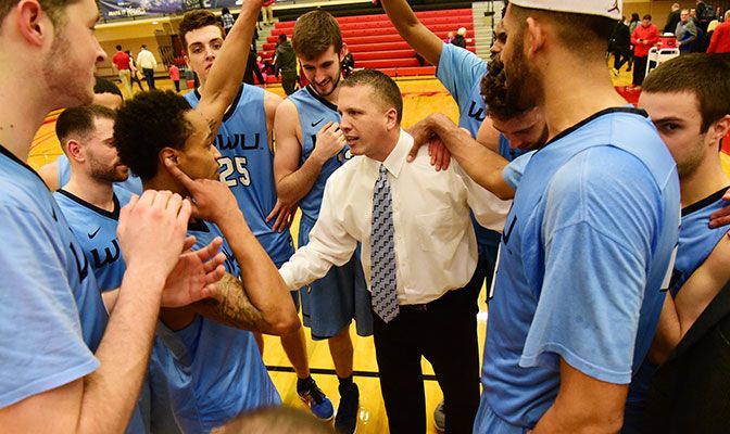 Western Washington is making its seventh NCAA Division II Men's Basketball Tournament appearance and its first since 2013. Photo by Paul Dunn.