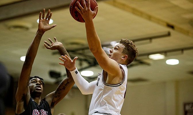 Sophomore Braden Olsen scored 39 points off the bench in two games to lead Seattle Pacific in its regular-season title clinching week.