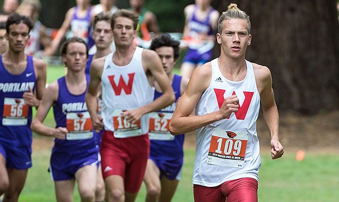 Ribich was the top GNAC runner at the Sundodger Invitational as he finished second, five seconds behind the race champion.