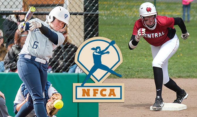 Meghan Luebbert (left) was the 2016 GNAC Player of the Year while Kailyn Campbell earned Third Team D2CCA All-American accolades last season.