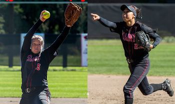 Saints' Softball Sweep Secures Player Of The Week Citations