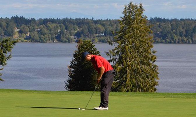 SFU's Crisologo shot two rounds of 69 at the Mustang Intercollegiate, ending in eighth-place for his fourth top 10 finish of the year.