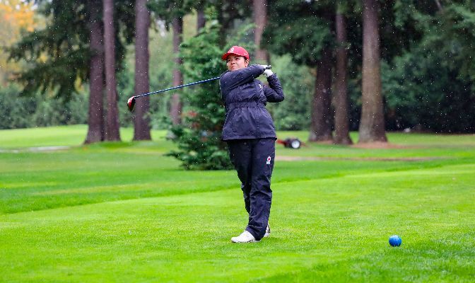 Simon Fraser freshman Dana Smith has been one of the top golfers in the GNAC this fall, notching two top-five finishes.