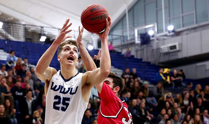 In his two-year Western Washington career, Daulton Hommes averaged 15.2 points and 6.2 rebounds per game.