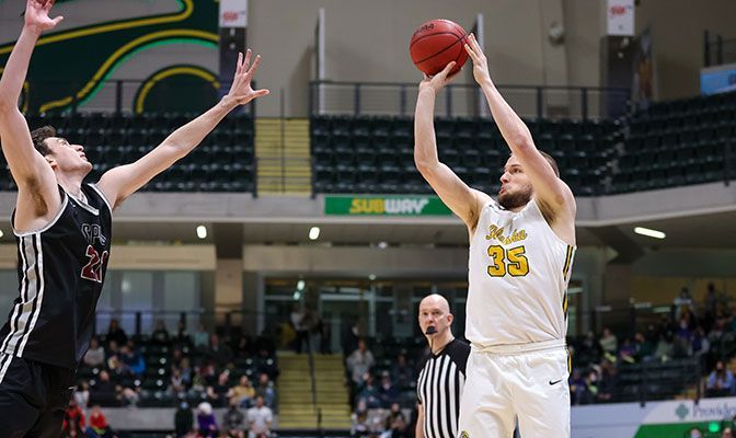 Alaska Anchorage's Oggie Pantovic was named the GNAC Player of the Week after he averaged 24 points per game in a 2-1 week for the Seawolves.