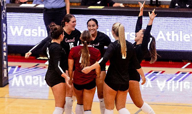 Central Washington went 4-0 at the Up North Preseason Tournament last week with two wins over top-10 nationally-ranked competition. | Photo by Jacob Thompson/CWU