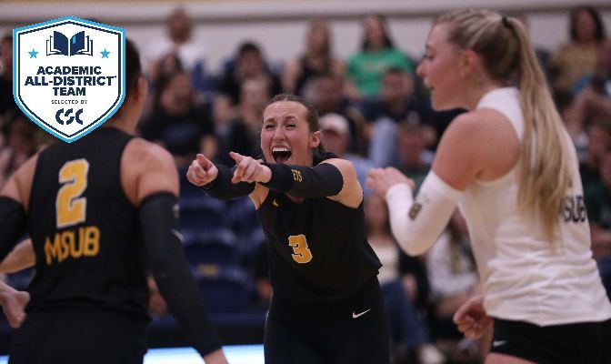 28 From GNAC VB Named CSC Academic All-District