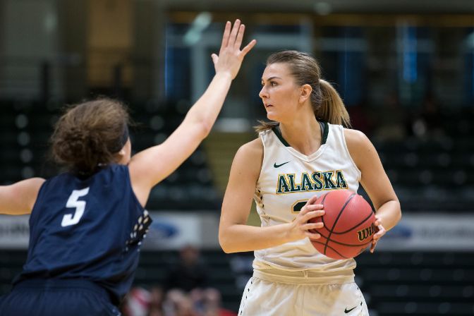 One of the top players in the conference wire-to-wire in the 2018-19 season, Hannah Wandersee was named the GNAC Player of the Year on Wednesday.