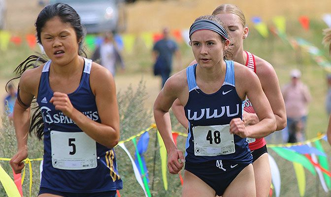Western Washington's Jane Barr was named GNAC Women's Cross Country Athlete of the Week for her third-place finish at Apple Ridge. The Vikings placed second in both team races.