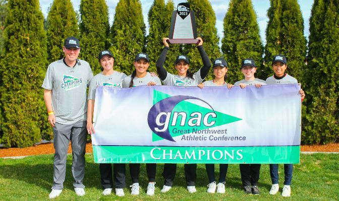 Simon Fraser placed all four scoring golfers in the top six to win the program's fourth GNAC Women's Golf Championship at the Coeur d’Alene Resort Golf Course. | Photo by Shawn Toner