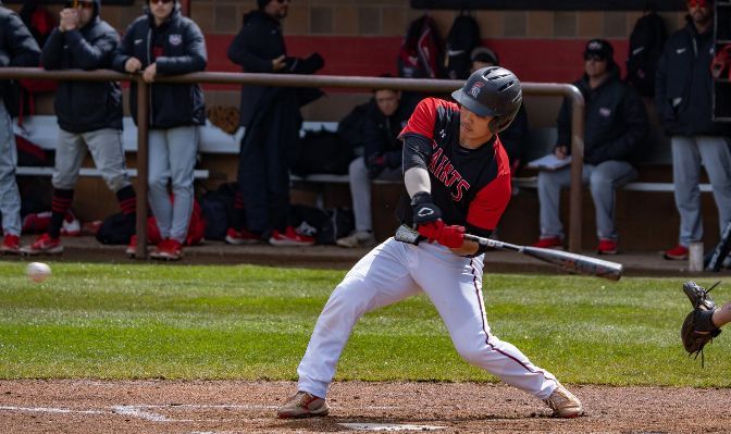Bryant Nakagawa punctuated a five-run rally in the series finale with a walk-off hit for Saint Martin's in a 5-4 win on Saturday.