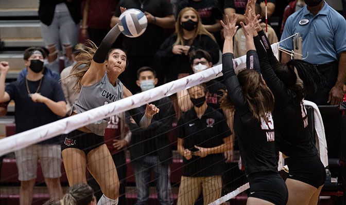 Central Washington's Tia Andaya set a GNAC single-season record with her sixth triple-double on Saturday. The Wildcats are one of a number of GNAC teams still battling for a NCAA championships berth.