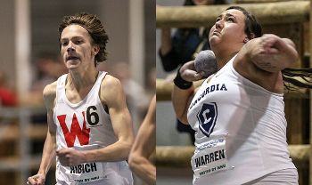 Ribich, Warren Land Weekly Honors With Leading Marks