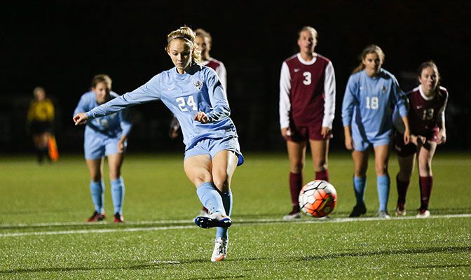 Becca Cates scored her second goal of the season, which was the game-winner to send WWU to its first ever NCAA Championship Match.