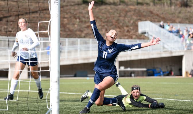 Western Washington's Zoe Milburn was named the GNAC Offensive Player of the Week after her record-tying performance.